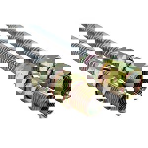 1/2 x 24 in. FIPS Gas Connector with Fitting in Stainless Steel